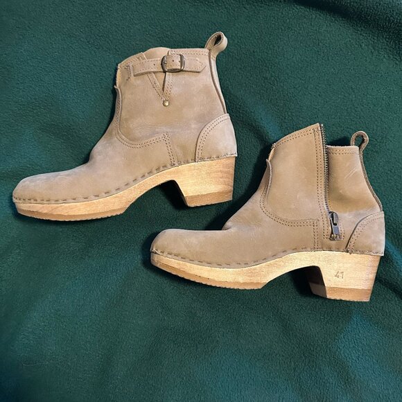 No. 6 Clog Motorcycle Boots Size 41 EUC - Picture 2 of 5